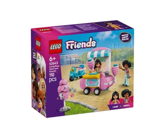 Lego Friends Cotton Candy Stand and Scooter 42643 Lego | Lego στο MarkCenter