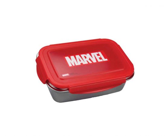 Ανοξείδωτο Δοχείο Φαγητού Gim Marvel GIM | Παγουράκια - Δοχεία Φαγητού στο MarkCenter
