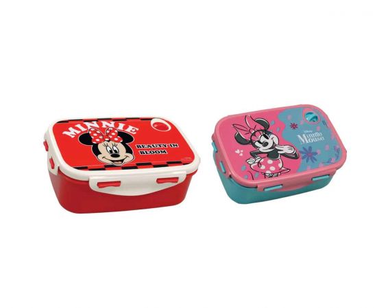 Δοχείο Φαγητού Gim Minnie Mouse 2 Σχέδια GIM | Παγουράκια - Δοχεία Φαγητού στο MarkCenter