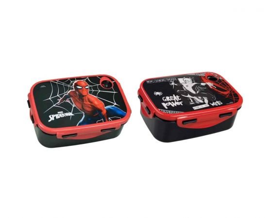 Δοχείο Φαγητού Gim Spiderman 2 Σχέδια GIM | Παγουράκια - Δοχεία Φαγητού στο MarkCenter