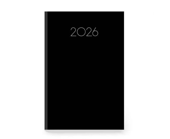 Ημερολόγιο Εβδομαδιαίο Simple 17X24 Μαύρο 2026 Εκδόσεις τριπερίνας | Ημερολόγια στο MarkCenter