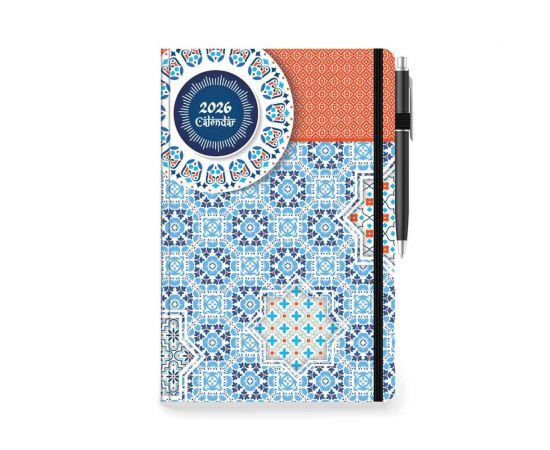 Ημερολόγιο Ημερήσιο Καρο 14X21 Medina 2026 Εκδόσεις τριπερίνας | Ημερολόγια στο MarkCenter