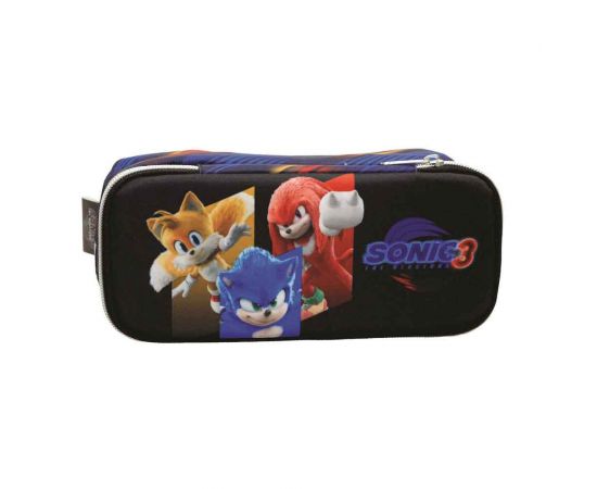 Κασετίνα Gim Βαρελάκι Sonic The Hedgehog 3 GIM | Σχολικές Τσάντες - Κασετίνες στο MarkCenter