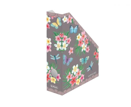 ​Κουτί Κοφτό Χάρτινο Herlitz Α4 Ladylike Butterflies Herlitz | Είδη Αρχειοθέτησης στο MarkCenter