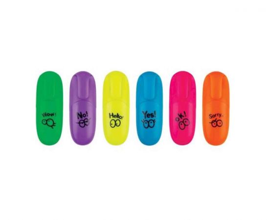 Μαρκαδόρος Υπογράμμισης Centrum Mini 6 Χρώματα Centrum | Γραφική Ύλη στο MarkCenter