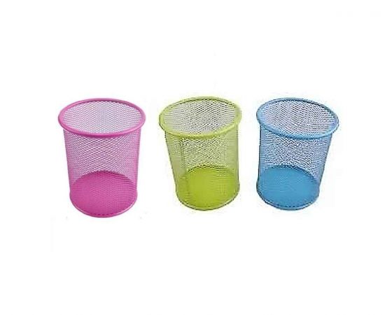 Μολυβοθήκη Μεταλλική MP Στρογγυλή 14x10cm 3 Χρώματα MP | Εξοπλισμός Γραφείου στο MarkCenter