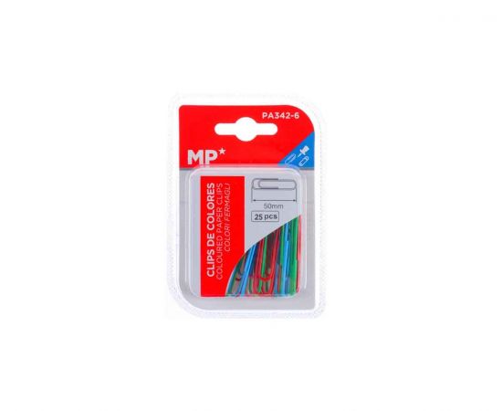 Συνδετήρες MP Χρωματιστοί 55mm 25τεμ MP | Προμήθεια Γραφείου στο MarkCenter