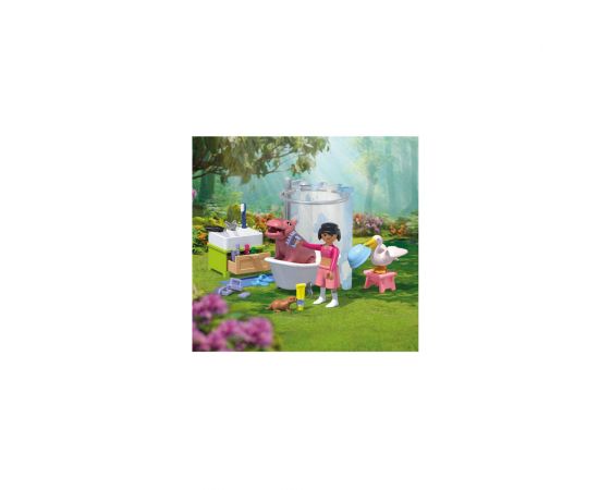 Playmobil Animals & Friends Ώρα Για Μπάνιο 71950 Playmobil | Playmobil στο MarkCenter