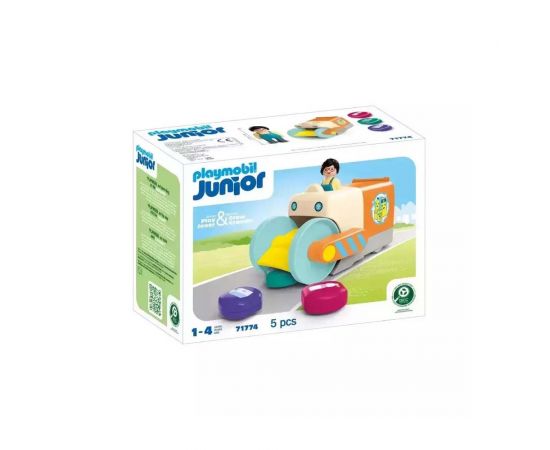 Playmobil Junior Απορριμματοφόρο Όχημα 71774 Playmobil | Playmobil στο MarkCenter