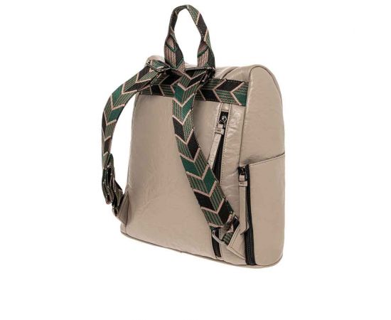 Γυναικεία Τσάντα Πλάτης Polo Nadina Άμμου Polo | Σχολικές Τσάντες - Κασετίνες στο MarkCenter