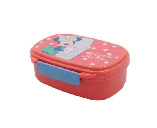 Δοχείο Φαγητού Gim Με Κουτάλι και Πιρούνι Minnie Mouse GIM | Παγουράκια - Δοχεία Φαγητού στο MarkCenter