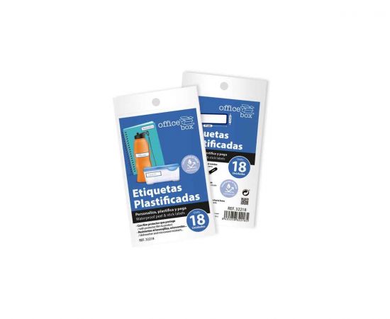 Ετικέτες Αυτοκόλλητες Αδιάβροχες Office Box 18τεμ OEM | Χαρτικά στο MarkCenter