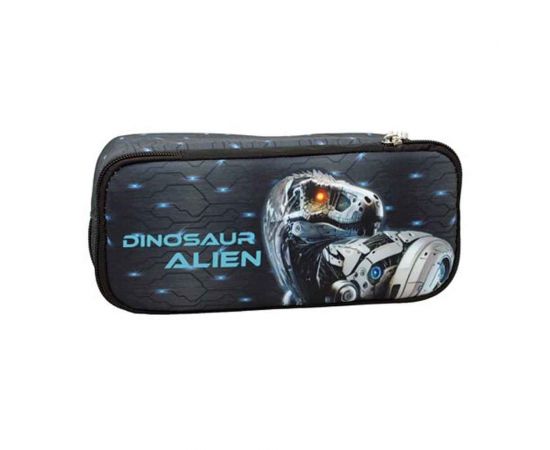 Κασετίνα Gim Βαρελάκι Back Me Up Dinosaur Alien GIM | Σχολικές Τσάντες - Κασετίνες στο MarkCenter