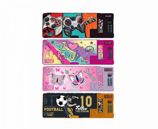 Κασετίνα Must Team Με Μαγνητικό Κούμπωμα 4 Σχέδια Must Team | Σχολικές Τσάντες - Κασετίνες στο MarkCenter