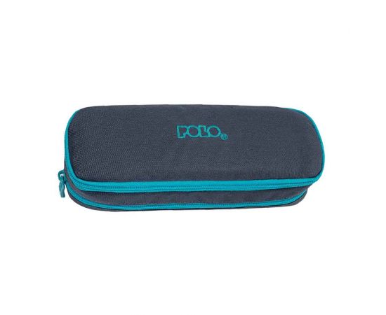 Κασετίνα Polo Βαρελάκι Duo Box Γκρι Βεραμαν Polo | Σχολικές Τσάντες - Κασετίνες στο MarkCenter