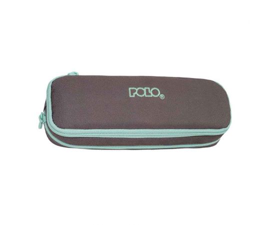 Κασετίνα Polo Βαρελάκι Duo Box Καφέ Φυστικί Polo | Σχολικές Τσάντες - Κασετίνες στο MarkCenter