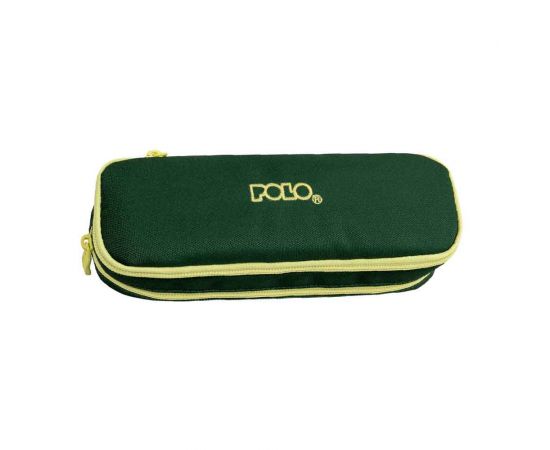 Κασετίνα Polo Βαρελάκι Duo Box Πράσινο Λαχανί Polo | Σχολικές Τσάντες - Κασετίνες στο MarkCenter