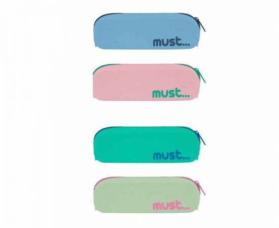 Κασετίνα Σιλικόνης Must Team Focus Φωσφορούχο 4 Χρώματα Must Team | Σχολικές Τσάντες - Κασετίνες στο MarkCenter