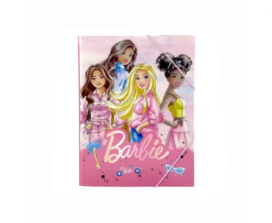 Ντοσιέ Λάστιχο Barbie Paints Α4 GIM | Είδη Αρχειοθέτησης στο MarkCenter
