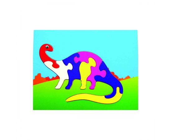 Παζλ με Σφηνώματα Aπατόσαυρος DE02 OEM | Παιχνίδια Bebe στο MarkCenter