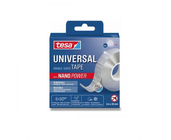 Ταινία Διπλής Όψης Tesa Universal nano power 3mX30mm Tesa | Είδη Συσκευασίας στο MarkCenter