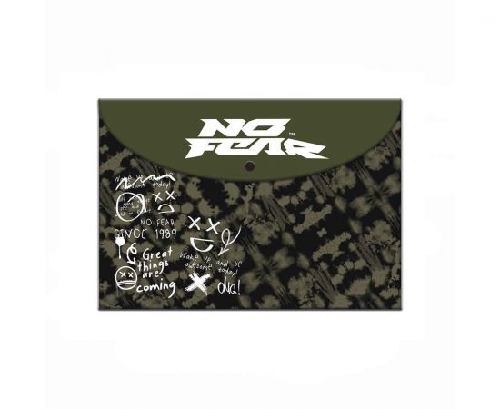 Φάκελος Κουμπί Α4 No Fear Doodles GIM | Είδη Αρχειοθέτησης στο MarkCenter