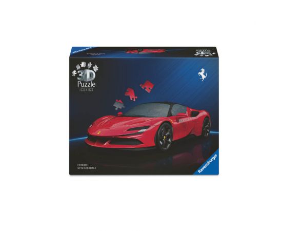 3D Iconics 108τεμ Ferrari Ravensburger | Πάζλ στο MarkCenter