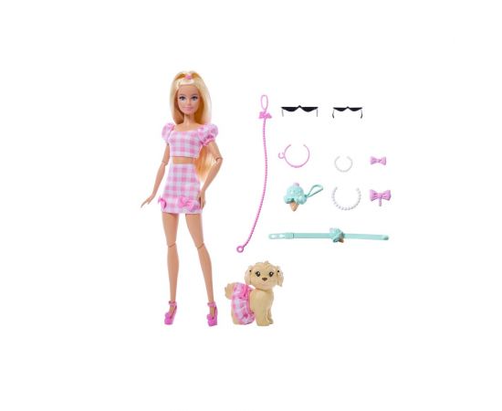 Barbie Twinning Looks Κούκλα Με Σκυλάκι JFP36 Mattel | Παιχνίδια για Κορίτσια στο MarkCenter
