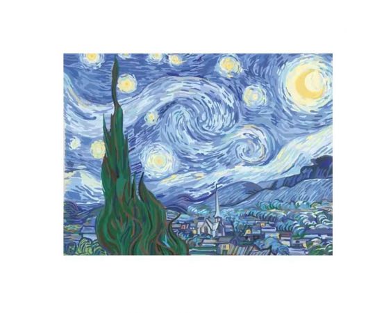 CreArt Canvas Van Gogh Έναστρη Νύχτα John Hellas | Παιχνίδια Unisex στο MarkCenter