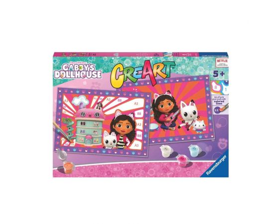 CreArt Junior Gabbys Dollhouse Ravensburger | Παιχνίδια για Κορίτσια στο MarkCenter