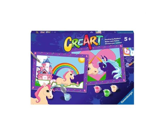 CreArt Junior Μονόκεροι Ravensburger | Παιχνίδια για Κορίτσια στο MarkCenter