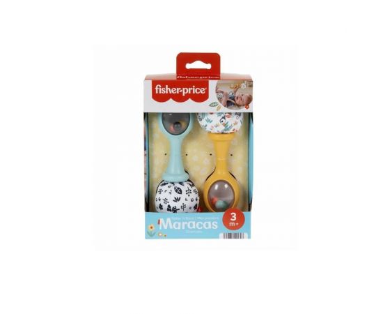 Fisher Price Κουδουνίστρα Maracas HMF34 Mattel | Παιχνίδια στο MarkCenter