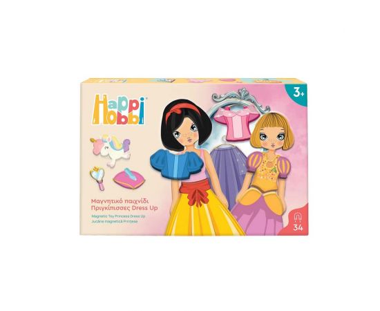 HappiHobbi Magnet Πριγκίπισσες Dress Up AS Company | Παιχνίδια για Κορίτσια στο MarkCenter