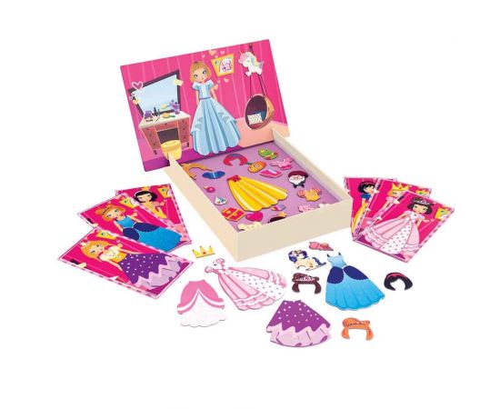 HappiHobbi Magnet Πριγκίπισσες Dress Up AS Company | Παιχνίδια για Κορίτσια στο MarkCenter