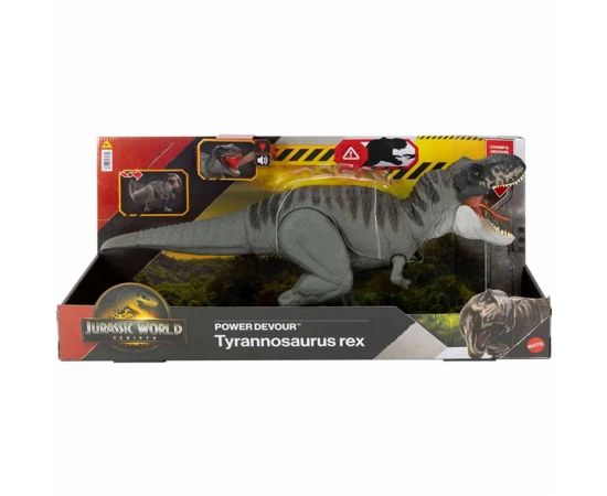 Jurassic World Rebirth T-Rex Με Επαναλαμβανόμενο Δάγκωμα Και Ήχους JCH02 Mattel | Παιχνίδια για Αγόρια στο MarkCenter