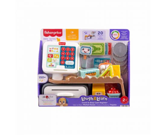 Laugh & Learn Εκπαιδευτική Ταμειακή Μηχανή JGW99 Mattel | Παιχνίδια Unisex στο MarkCenter