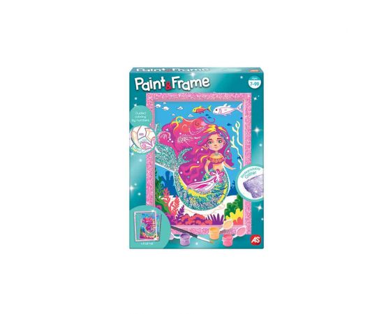 Paint & Frame Paint by Numbers Mythical Mermaid AS Company | Παιχνίδια για Κορίτσια στο MarkCenter