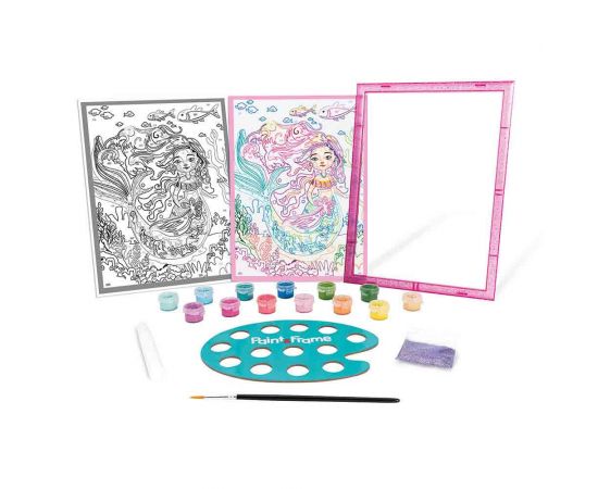 Paint & Frame Paint by Numbers Mythical Mermaid AS Company | Παιχνίδια για Κορίτσια στο MarkCenter