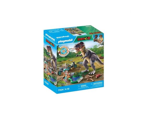 Playmobil T-Rex Και Εξερευνητής Με Μοτοσικλέτα 71524 Playmobil | Playmobil στο MarkCenter