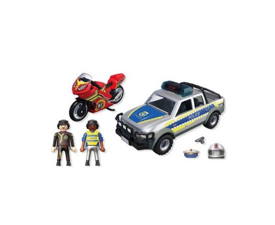 Playmobil Αστυνομικό Όχημα Pickup/Μοτοσυκλέτα 71875 Playmobil | Playmobil στο MarkCenter
