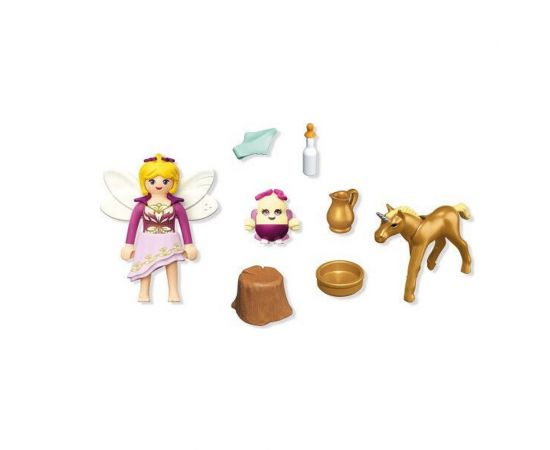 Playmobil Νεράιδα Και Χρυσός Μονόκερος Πουλάρι 71844 Playmobil | Playmobil στο MarkCenter