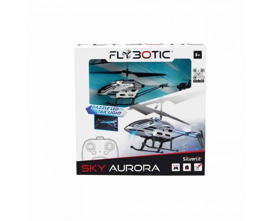 Τηλεκατευθυνόμενο Ελικόπτερο Silverlit Flybotic Sky Aurora AS Company | Παιχνίδια Unisex στο MarkCenter