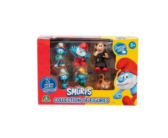 Smurfs Στρουμφάκια Σετ 6 Φιγούρων W2 Giochi Preziosi | Παιχνίδια για Αγόρια στο MarkCenter