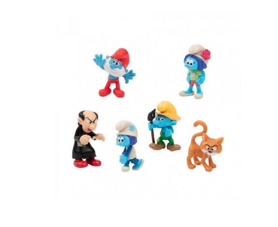 Smurfs Στρουμφάκια Σετ 6 Φιγούρων W2 Giochi Preziosi | Παιχνίδια για Αγόρια στο MarkCenter