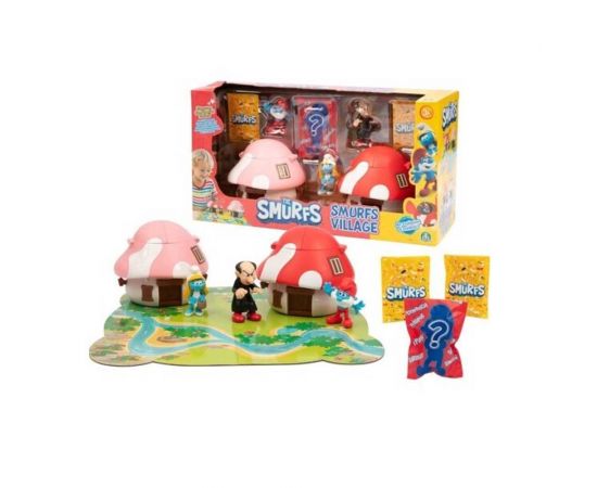 Smurfs Στρουμφάκια Σετ Στρουμφοχωριό Giochi Preziosi | Παιχνίδια για Αγόρια στο MarkCenter