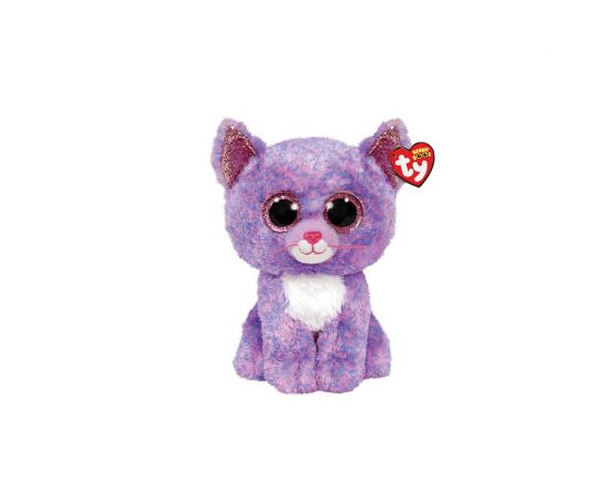 TY Beanie Boos Cassidy Λούτρινη Γατούλα Λιλά 23εκ AS Company | Παιχνίδια Bebe στο MarkCenter