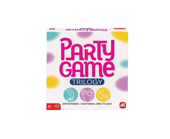 Επιτραπέζιο Παιχνίδι Party Game Trilogy AS Company | Παιχνίδια για Κορίτσια στο MarkCenter