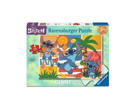 Παζλ Δαπέδου 24τεμ Stitch Ravensburger | Πάζλ στο MarkCenter