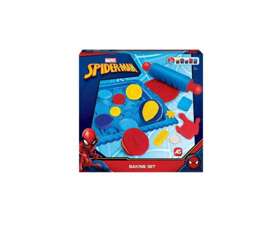 Σετ Πλαστελίνης Marvel Spiderman Σετ Ψησίματος Μπισκότων AS Company | Παιχνίδια για Αγόρια στο MarkCenter