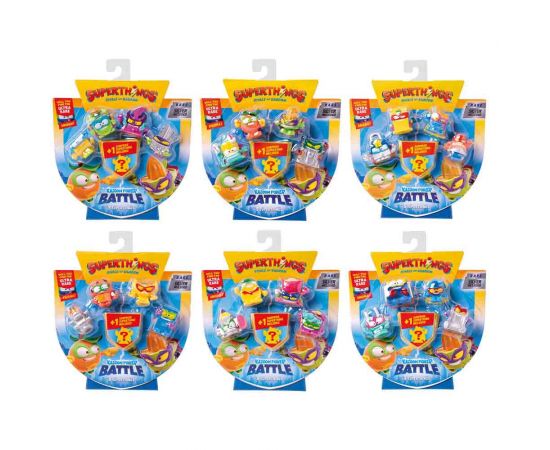 Superthings Kazoom Power Battle Blister 4+1 Φιγούρες Διάφορα Σχέδια AS Company | Παιχνίδια για Αγόρια στο MarkCenter